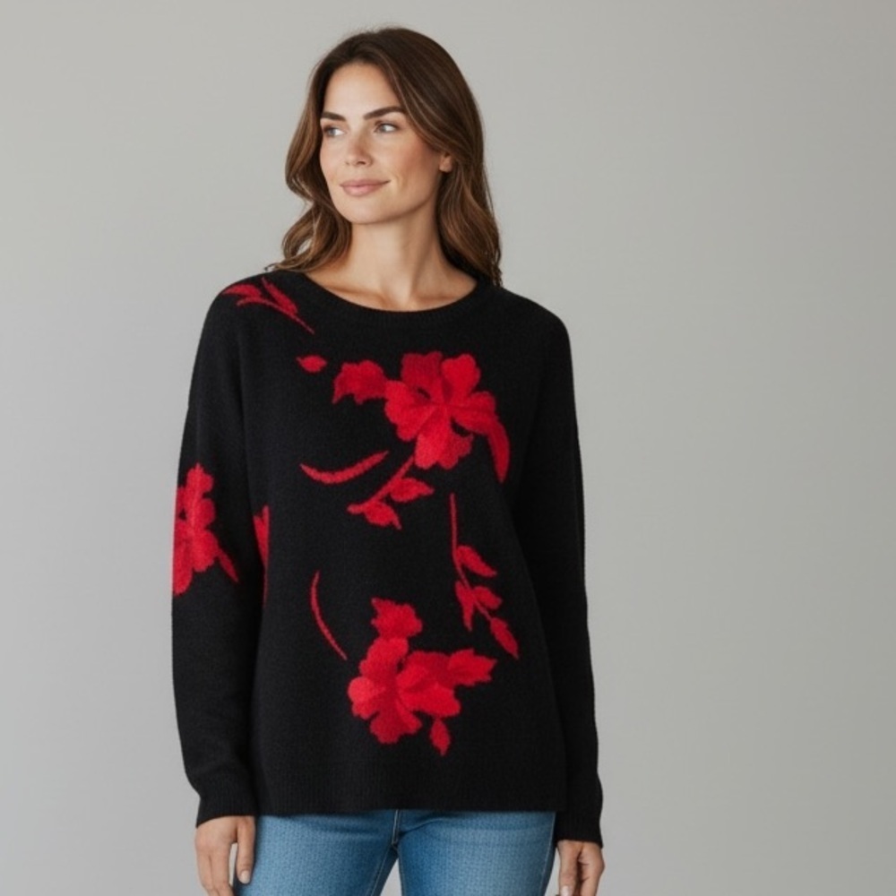 Cathy Daniel ladies Large sweater. Very good condition.  Long sleeve super soft